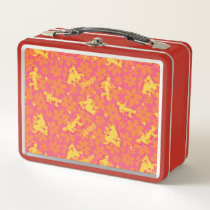 Groovy Disco Scooby-Doo Pattern Metal Lunch Box