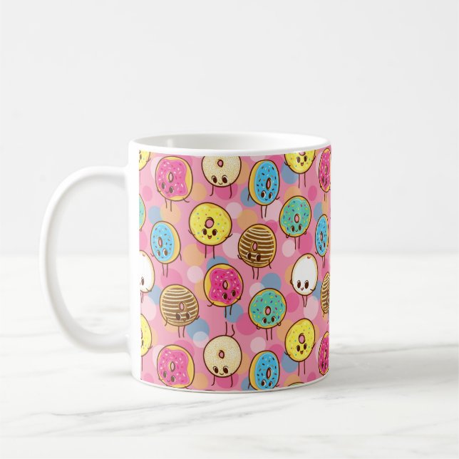 Groovy Donuts Mug (Left)