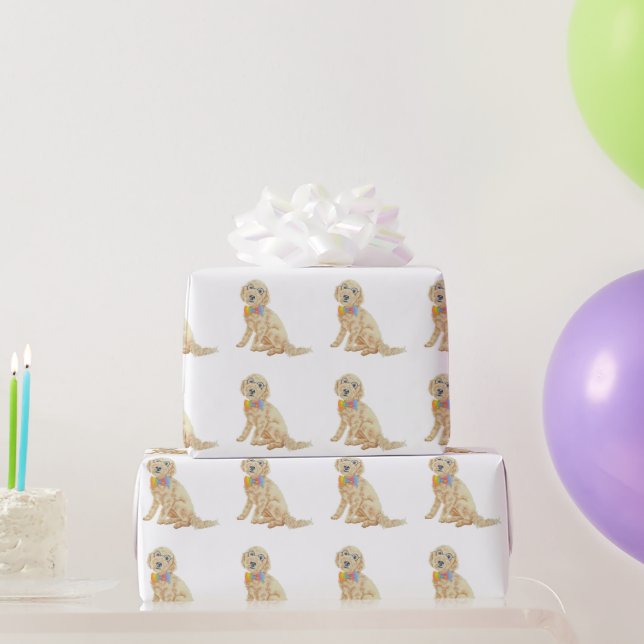 Groovy Doodle Wrapping Paper (Party Gifts)