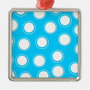 Groovy Dots #1 @ SonoLeTre Metal Ornament