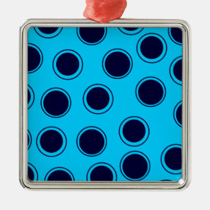 Groovy Dots #4 @ SonoLeTre Metal Ornament