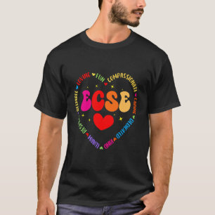 Groovy Early Childhood Special Education SPED ECSE T-Shirt