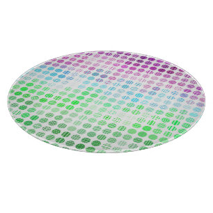 Groovy Eclectic Boho Abstract Toric Pride Flag Cutting Board