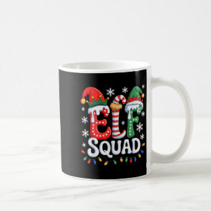 Groovy Elf Squad Elf Family Christmas Matching Paj Coffee Mug