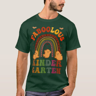 Groovy FABOOLOUS KINDER GARTEN TEACHER Costume Thi T-Shirt