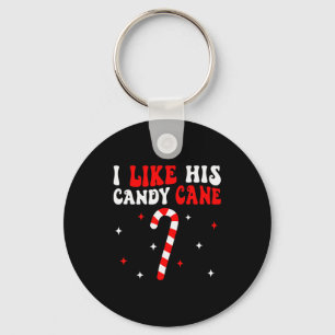 Groovy Family Christmas Couple Matching Funny Tee Key Ring