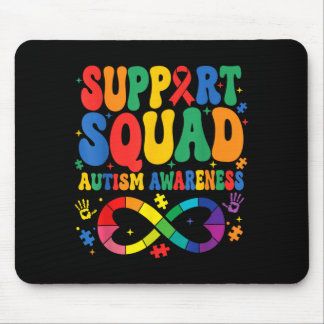 Groovy Family Support Team Au Awareness Mouse Pad