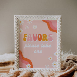 Groovy Favours Sign Groovy Sign Groovy Party