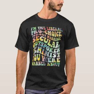 Groovy Feminist Empowerment Women's Rights Social T-Shirt