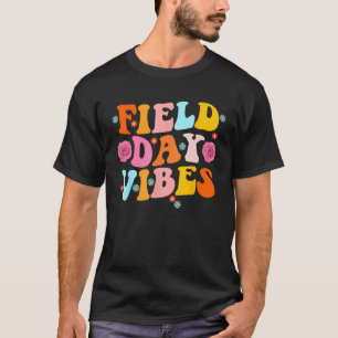 Groovy Field Day 2023 Field Day Vibes Teacher Boy T-Shirt