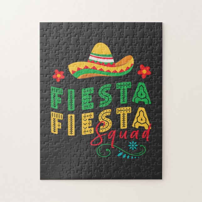 Groovy Fiesta Squad Jigsaw Puzzle (Vertical)
