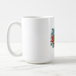 Groovy Floral Birthday Coffee Mug