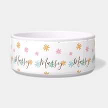 Groovy Floral Name Pattern     