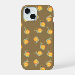 Groovy Flower Child Snail Retro Phone Case