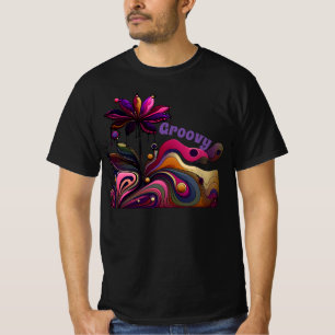 Groovy Flower Men's T-Shirt