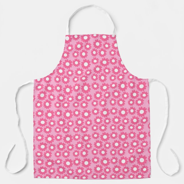 Groovy Flowers Apron (Front)