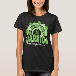 groovy gastroparesis warrior rainbow flower   T-Shirt
