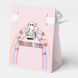 Groovy Ghost Halloween favour boxes
