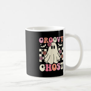 Groovy Ghost Halloween Ghost Costume Retro Groovy Coffee Mug
