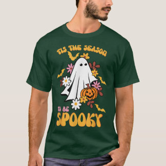 Groovy Ghost Spooky Season This The Season to be S T-Shirt