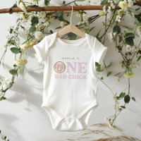 Groovy Girl Chequered Happy Face | 1st Birthday