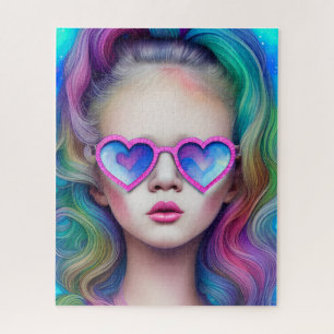 Groovy Girl Jigsaw Puzzle