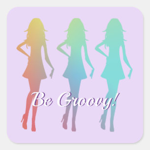 Groovy Girls Square Sticker