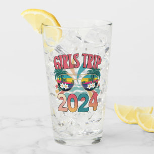 Groovy Girls Trip 2024 Weekend Summer Beach Glass