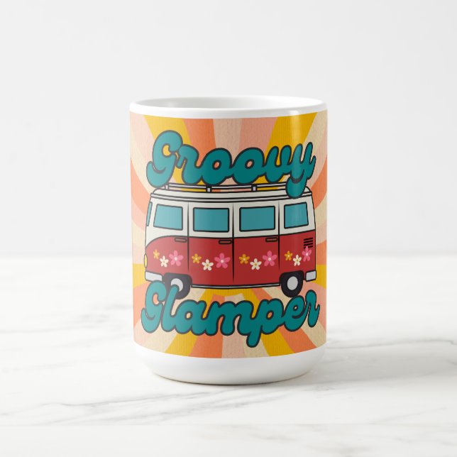 Groovy Glamper Coffee Mug (Center)