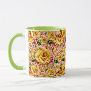 Groovy Golden Rose Opulence: Mug