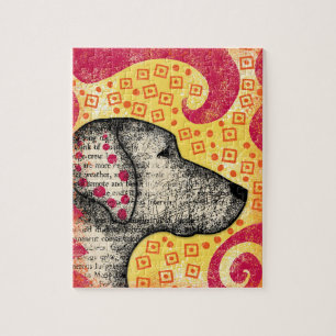 Groovy Good Dog Jigsaw Puzzle