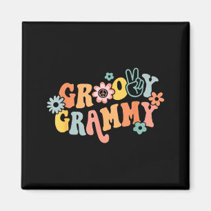 Groovy Grammy One Thankful Grammy Valentines Day M Magnet