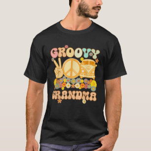 Groovy Grandma Retro Matching Family Baby Shower M T-Shirt