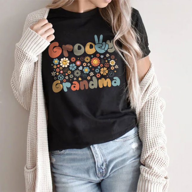 Groovy Grandma Shirt , Funny Grandma Squad  (Creator Uploaded)