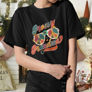 Groovy Grandma T-Shirt, Family Groovy , Grandma T-Shirt