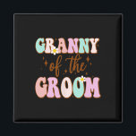 Groovy Granny Of The Groom Wedding Shower From Gro Magnet<br><div class="desc">Groovy Granny Of The Groom Wedding Shower From Groom</div>