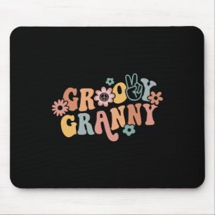 Groovy Granny One Thankful Granny Thanksgiving Chr Mouse Pad