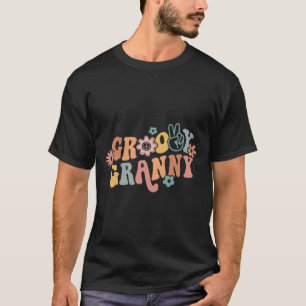 Groovy Granny One Thankful Granny Thanksgiving Chr T-Shirt