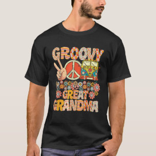 Groovy Great Grandma Retro Matching Family Baby Sh T-Shirt
