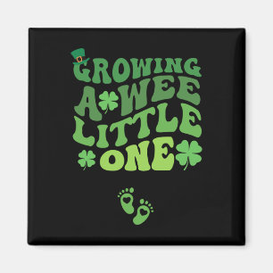 Groovy Growing A Wee Little One Pregnancy St Patri Magnet