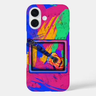GROOVY GUITAR iPhone 16 CASE