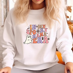 GROOVY HALLOWEEN IN MY SPOOKY MAMA ERA  SWEATSHIRT