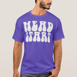 Groovy Head Start Back To School Early Childhood E T-Shirt