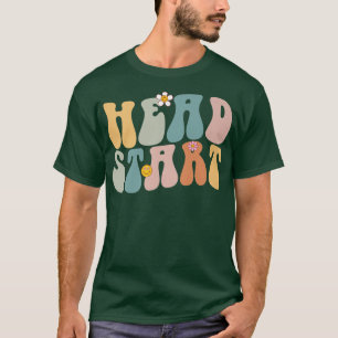 Groovy Head Start Back To School Early Childhood E T-Shirt