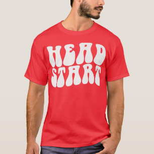 Groovy Head Start Back To School Early Childhood E T-Shirt