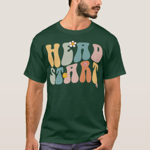 Groovy Head Start Back To School Early Childhood E T-Shirt