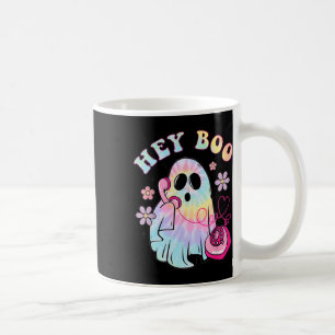 Groovy Hey Boo Cute Ghost Funny Halloween Girls Wo Coffee Mug