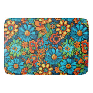 Groovy Hippie Bath Mat