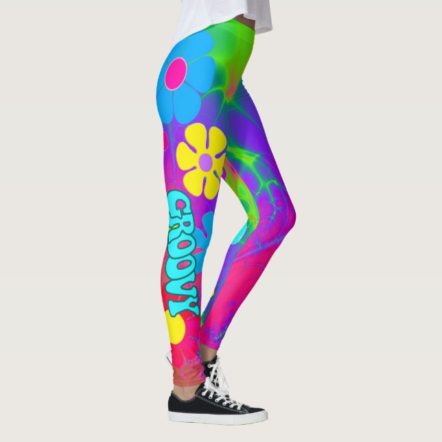 Groovy Hippie Leggings (Right)