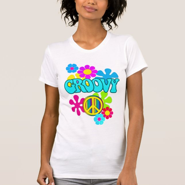 Groovy Hippie  T-Shirt (Front)